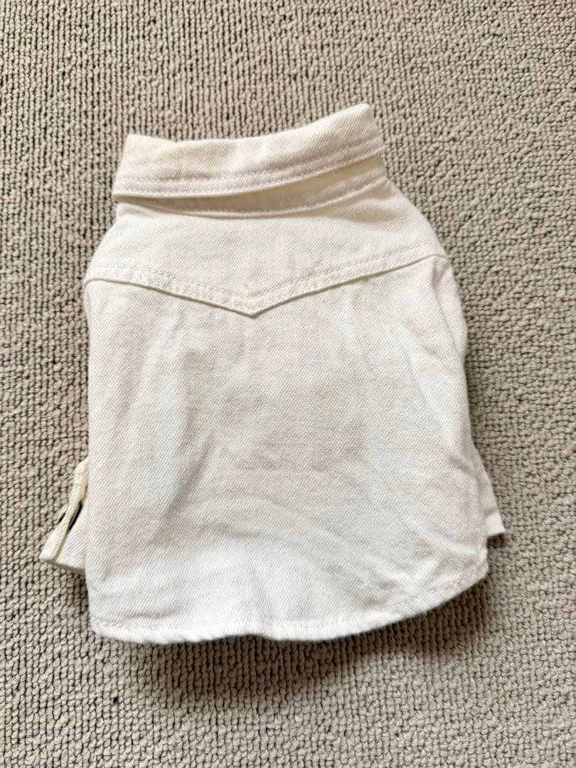 pp closet ホワイトデニムシャツ サイズ34