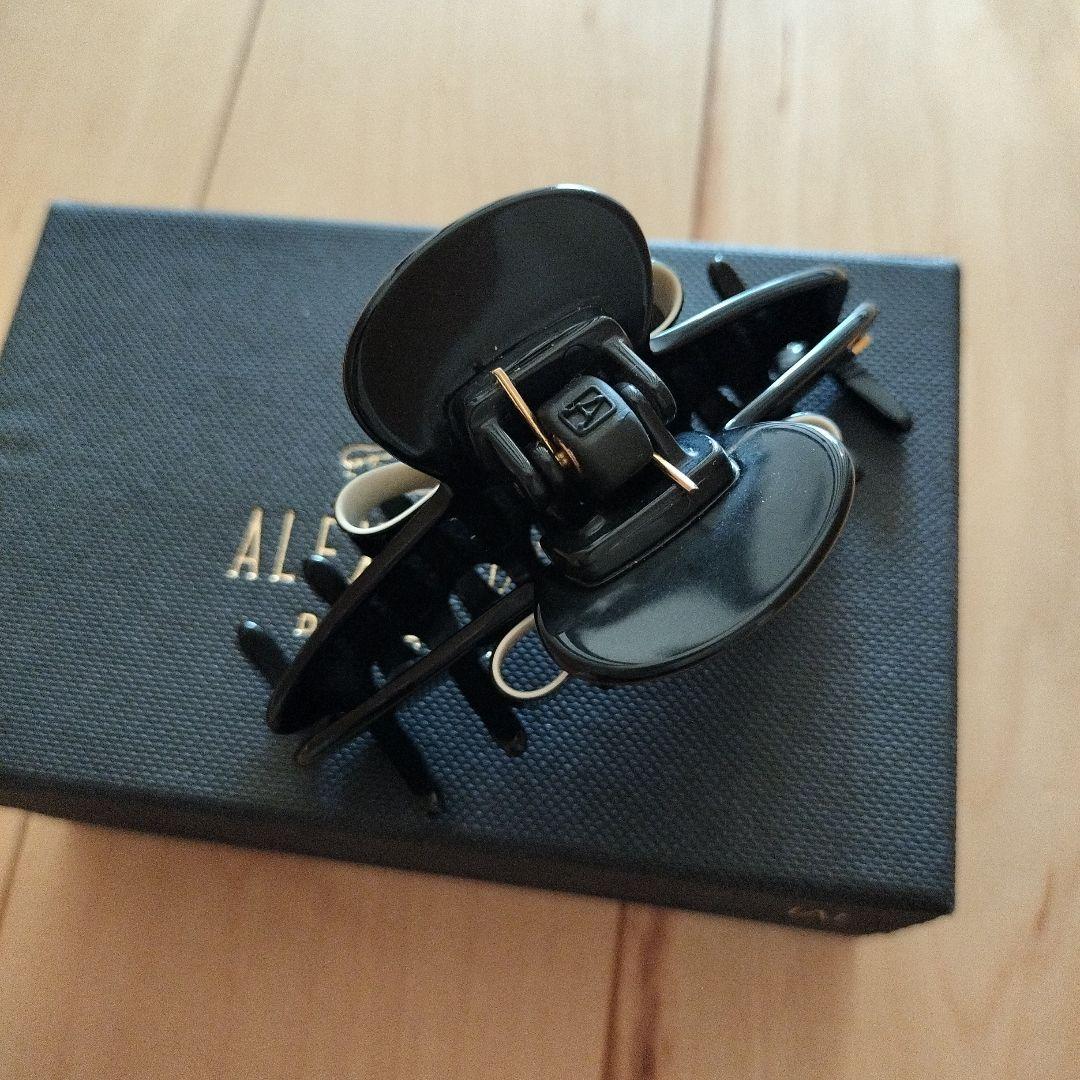 4/26-29発送不可様　アレクサンドルドゥパリ　パール　黒　ヘアクリップ