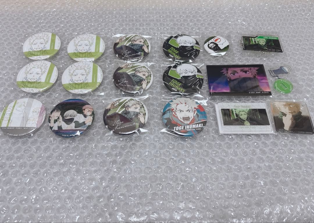 呪術廻戦　狗巻棘　缶バッジ　まとめ売り