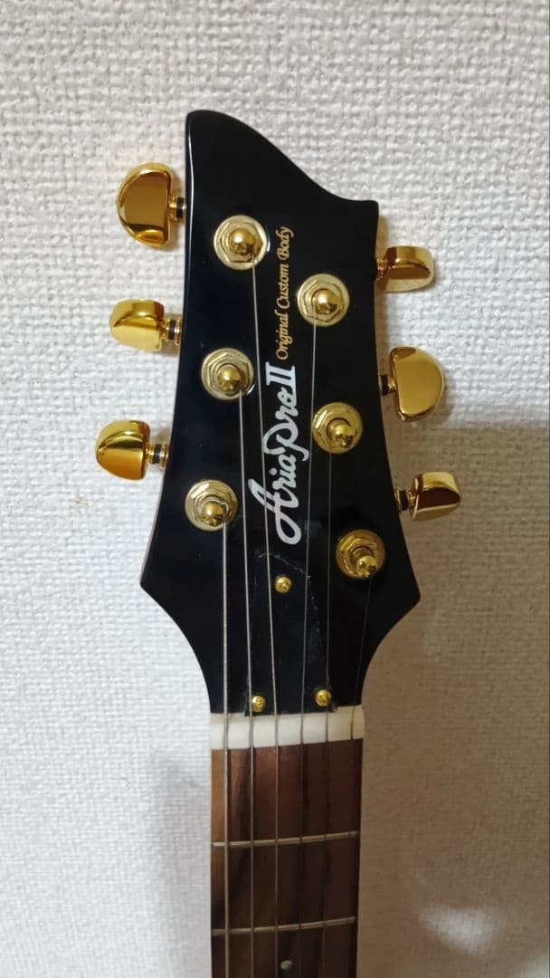 【未使用】Aria ProⅡ MAHOⅡ オールマホガニーボディ