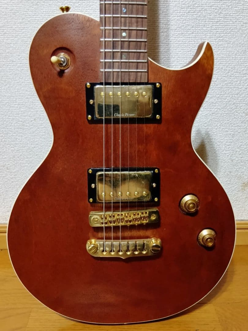 【未使用】Aria ProⅡ MAHOⅡ オールマホガニーボディ