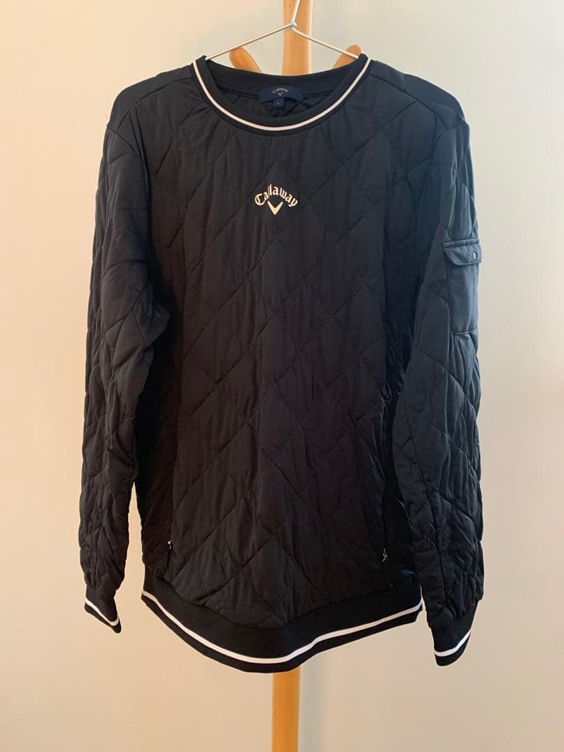 【ゴンザレス】キャロウェイ クルーネック 中綿ブルゾン メンズ