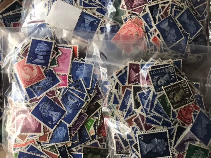 A2266 英国切手　エリザベス女王大量