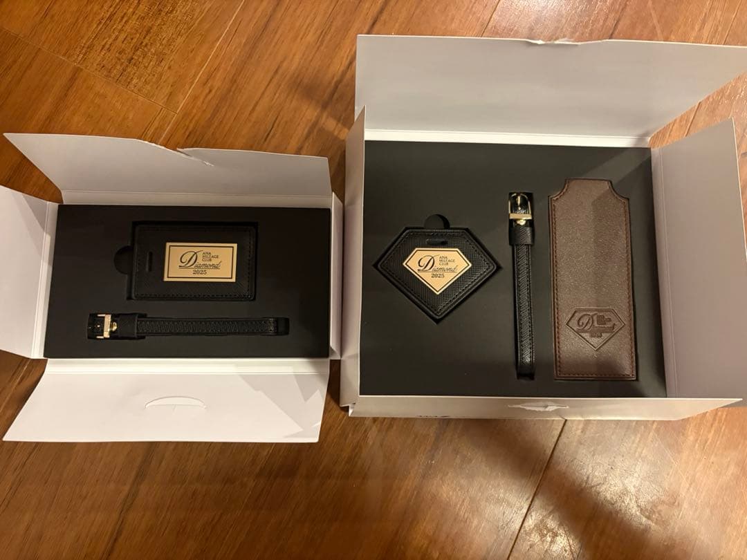 新品未使用　ANA ダイヤモンド会員　ネームタグセット　2025