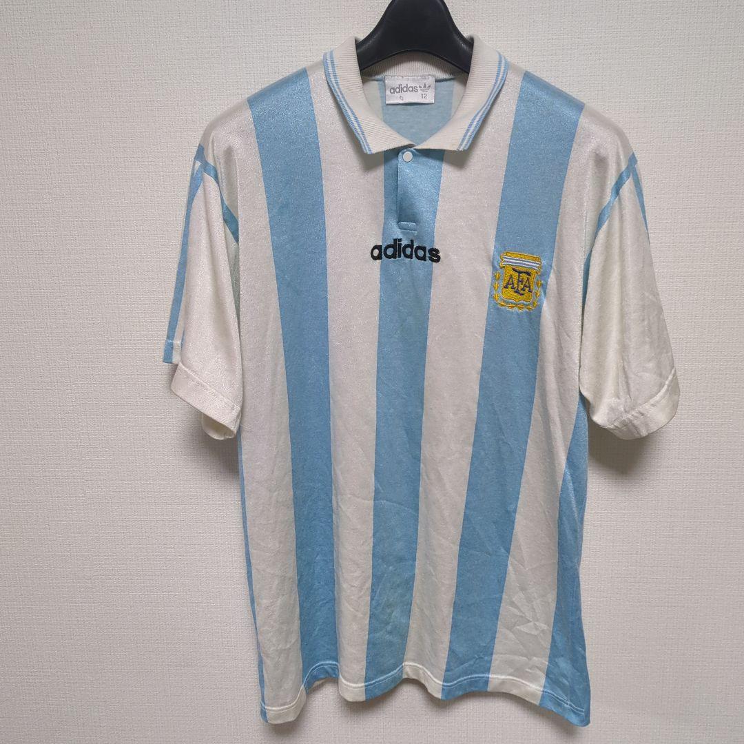 アルゼンチン代表　1994 　マラドーナ　襟　ホーム