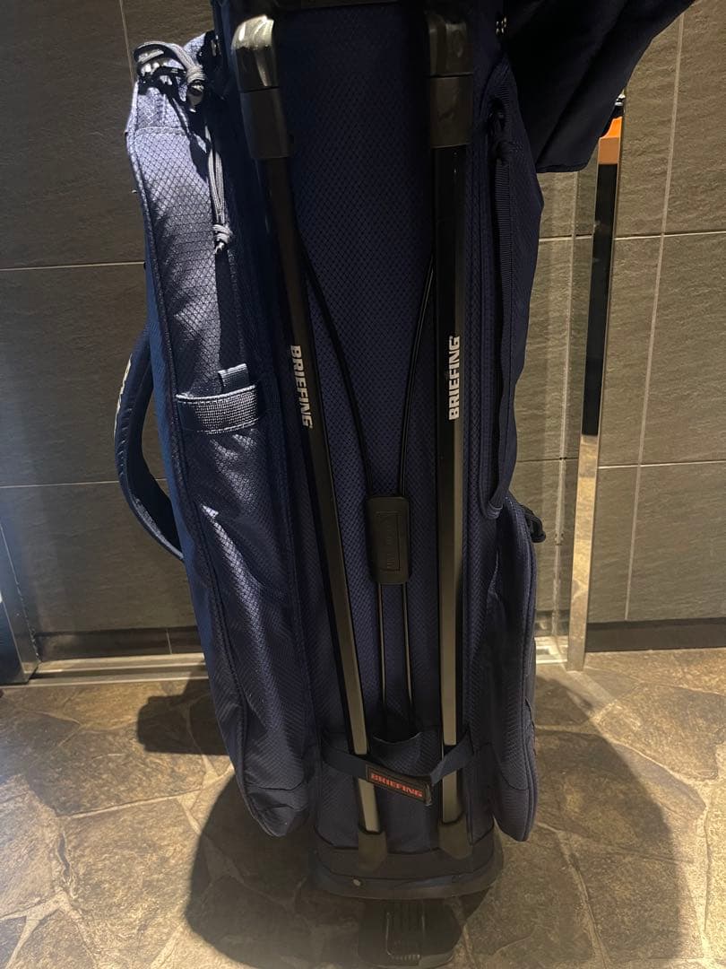 BRIEFING スタンドゴルフバッグ ネイビー　cr-7