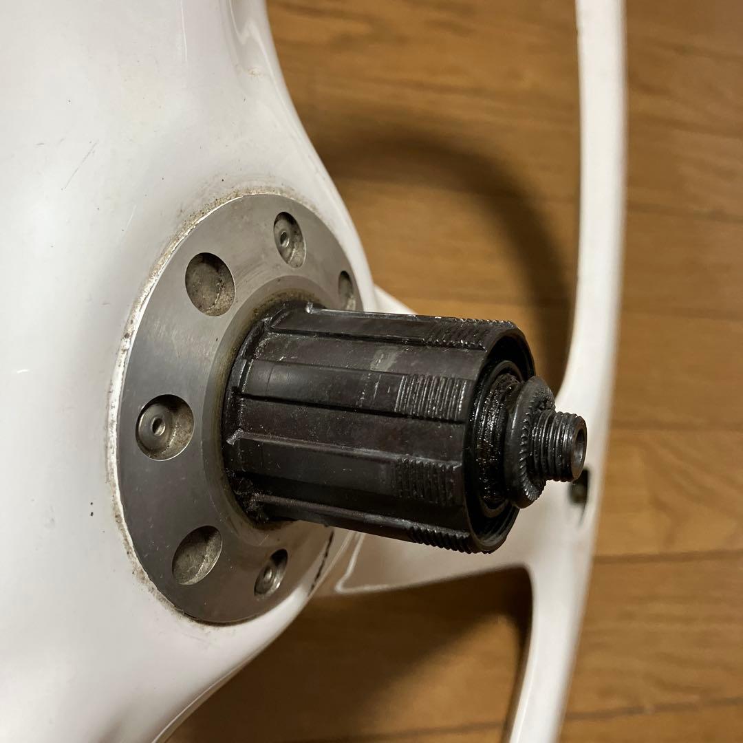 トレカバトンホイール.チューブラー700c後輪、希少