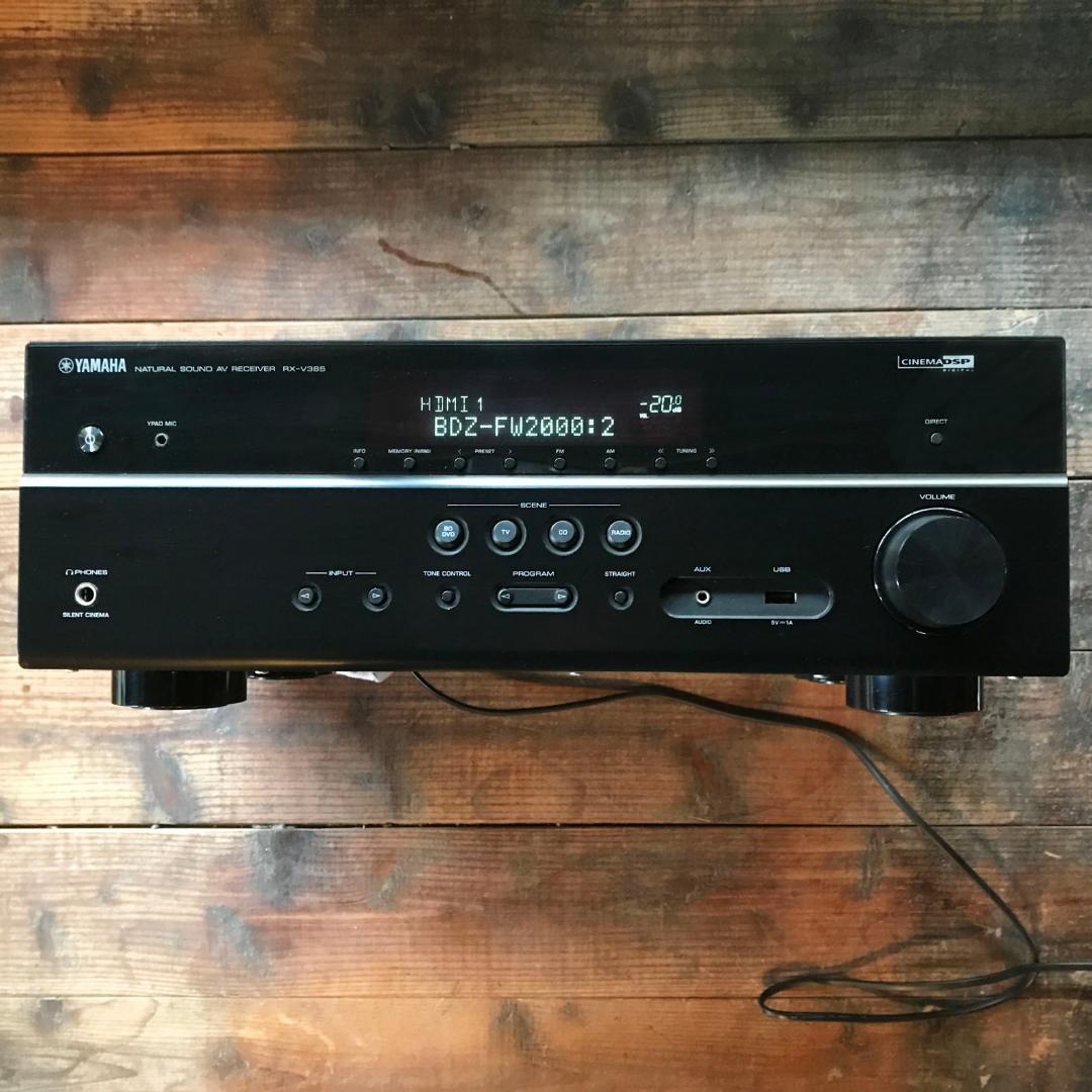 ヤマハ(YAMAHA) AVレシーバー RX-V385