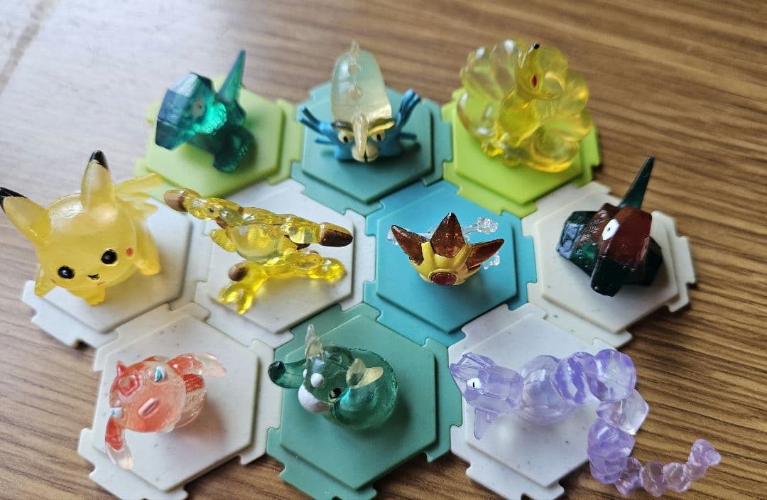 d*9様 初期 ポケモンフルカラーコレクション クリアタイプセット