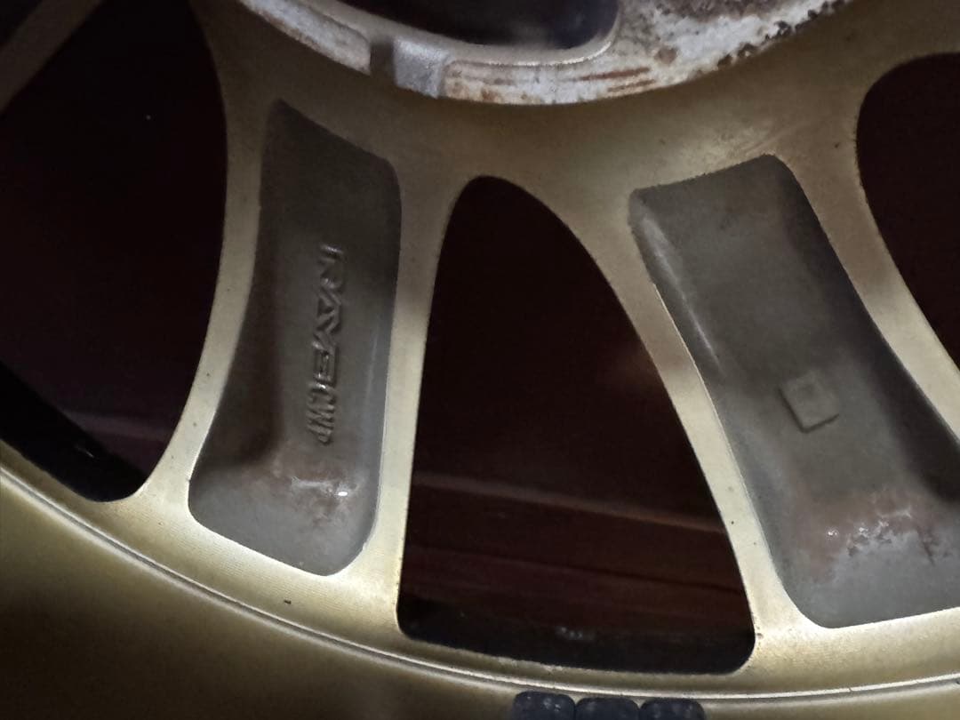 AUTECH アルミホイール　Z12 キューブ　ライダー純正　RAYS製　4本