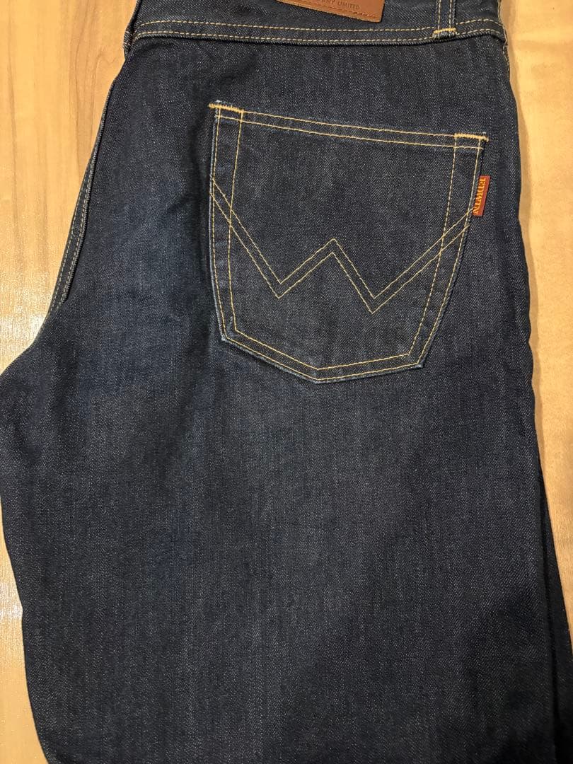 美品EDWIN NEATコラボデニムパンツ サイズL Bshop別注 インディゴ