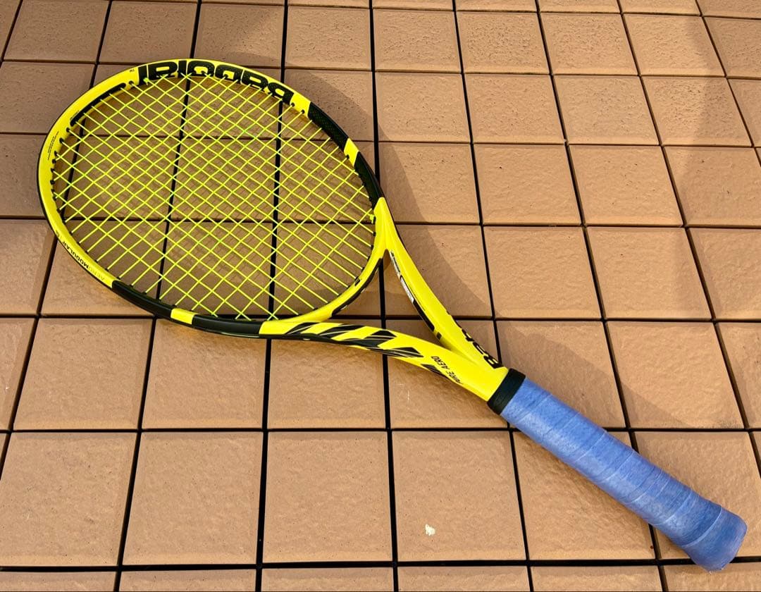 程度良好バボラBabolat 2019 ピュアアエロ PURE AERO Ｇ３