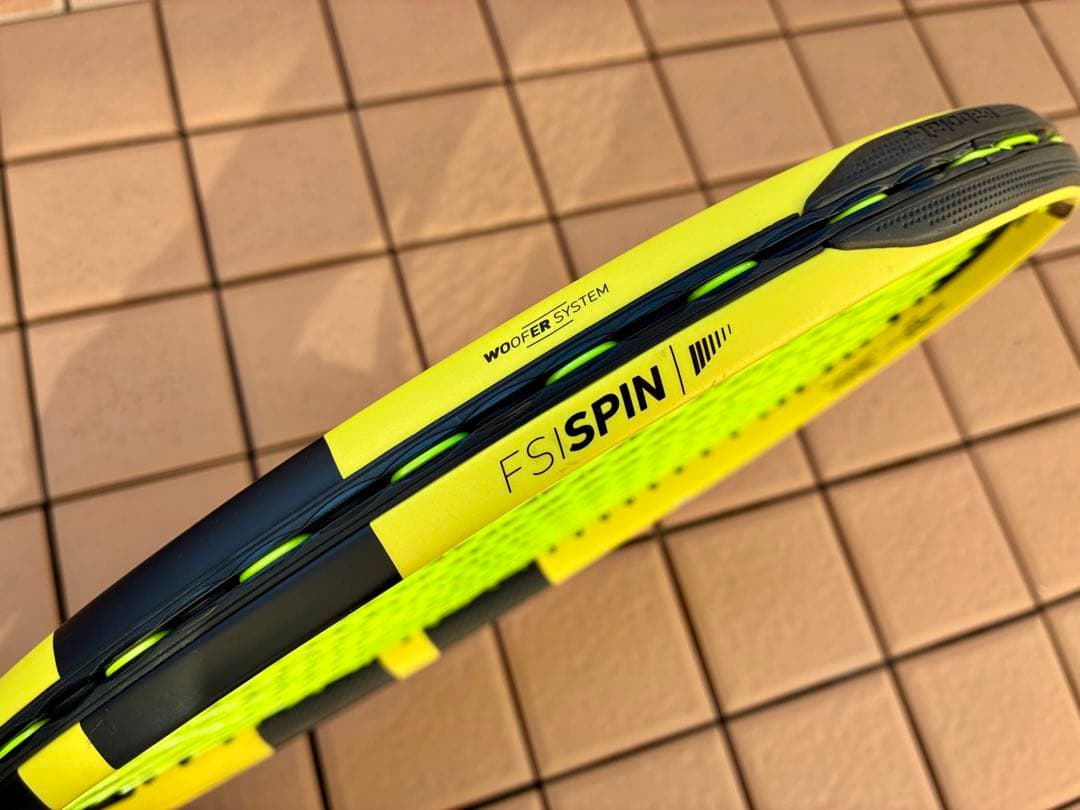 程度良好バボラBabolat 2019 ピュアアエロ PURE AERO Ｇ３