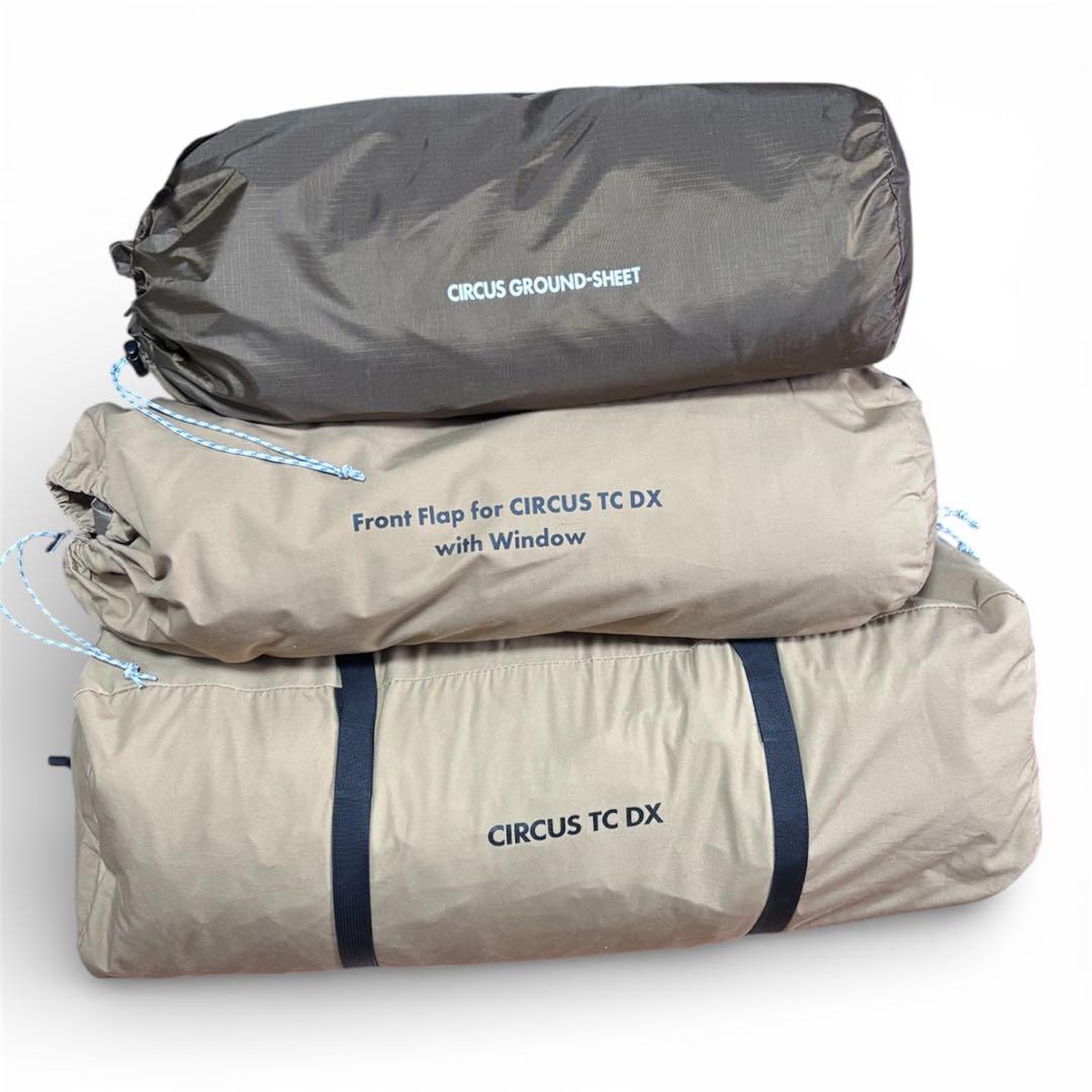 テンマクサーカスTC DX 本体+オプション(グランドシート&フロントフラップ)