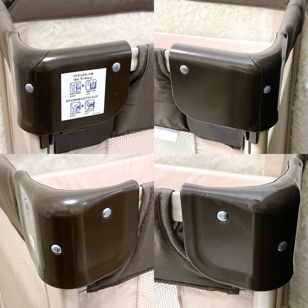 Aprica アップリカ ベビーベッド ココネル ココア 綺麗 美品 元箱付き