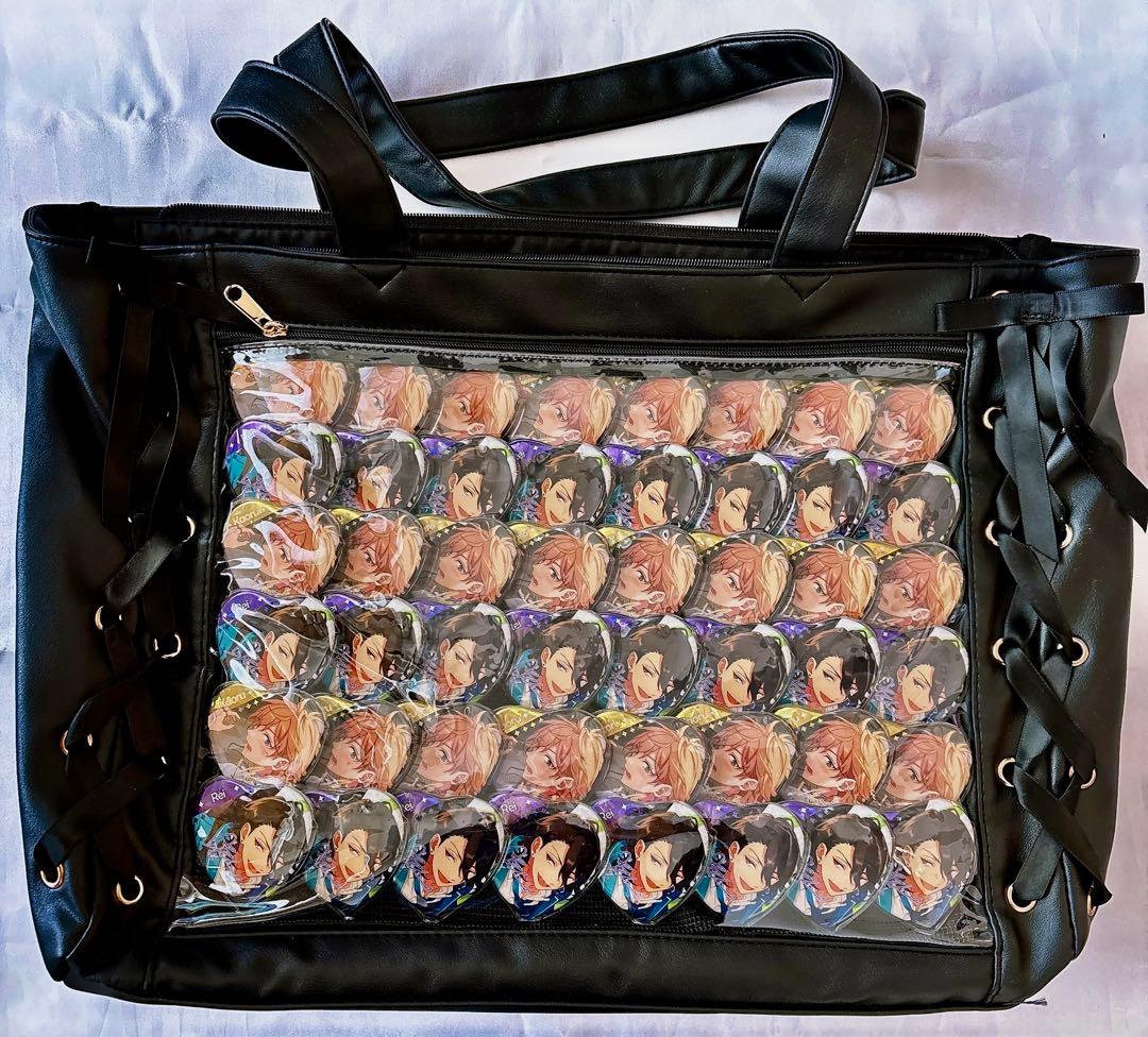 あんスタ 中国 宝石心晴缶バッジ 朔間零 羽風薫 WEGO 痛バッグ