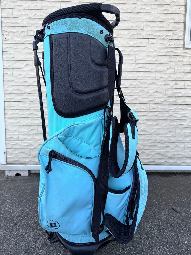 ★BRIEFING キャディバッグ限定カラーCR4ターコイズ