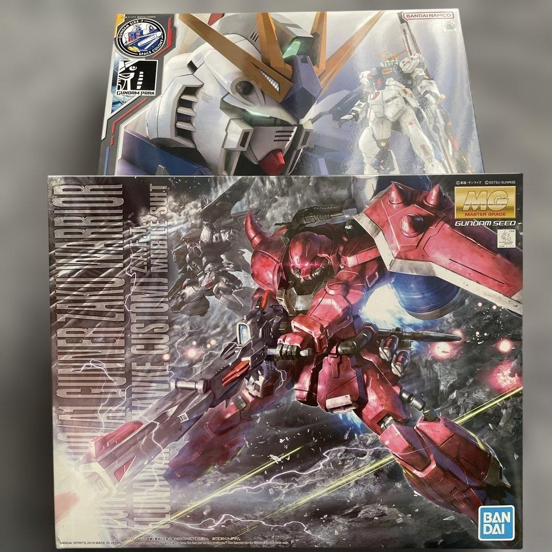 RG RX-93ff ガンダム & MG ガナーザクウォーリア