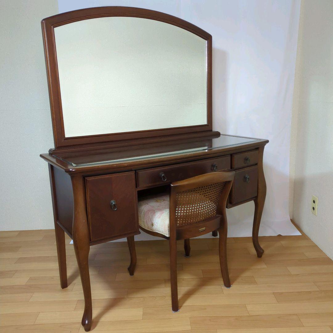 maruni ベルサイユ ドレッサー 　猫脚 （椅子別売り）