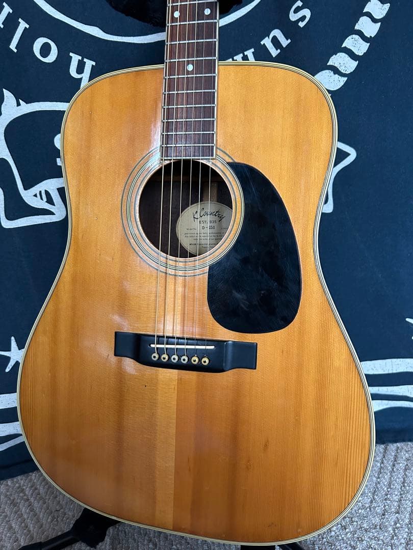 今月大特価❣️美品80s 良杢　国産ビンテージ　春日ＫカントリーＤ250 鳴り抜群