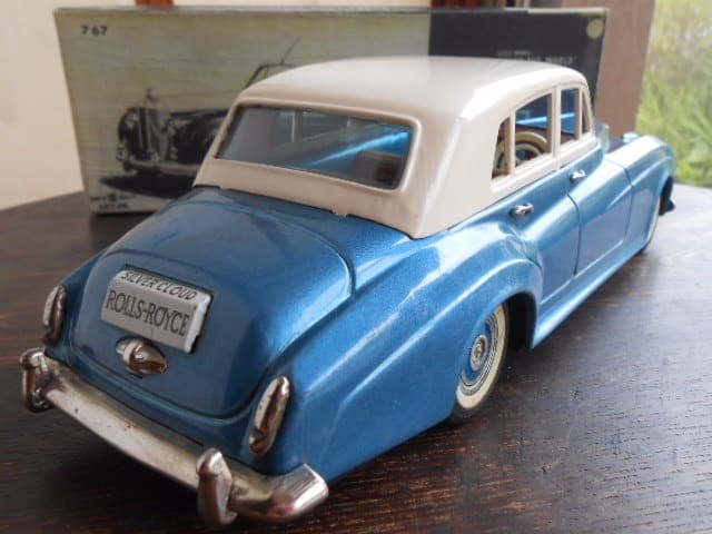 傑作★ 超希少！萬代屋 BCバンダイ ロールスロイス 大型 ブリキ 玩具 箱付