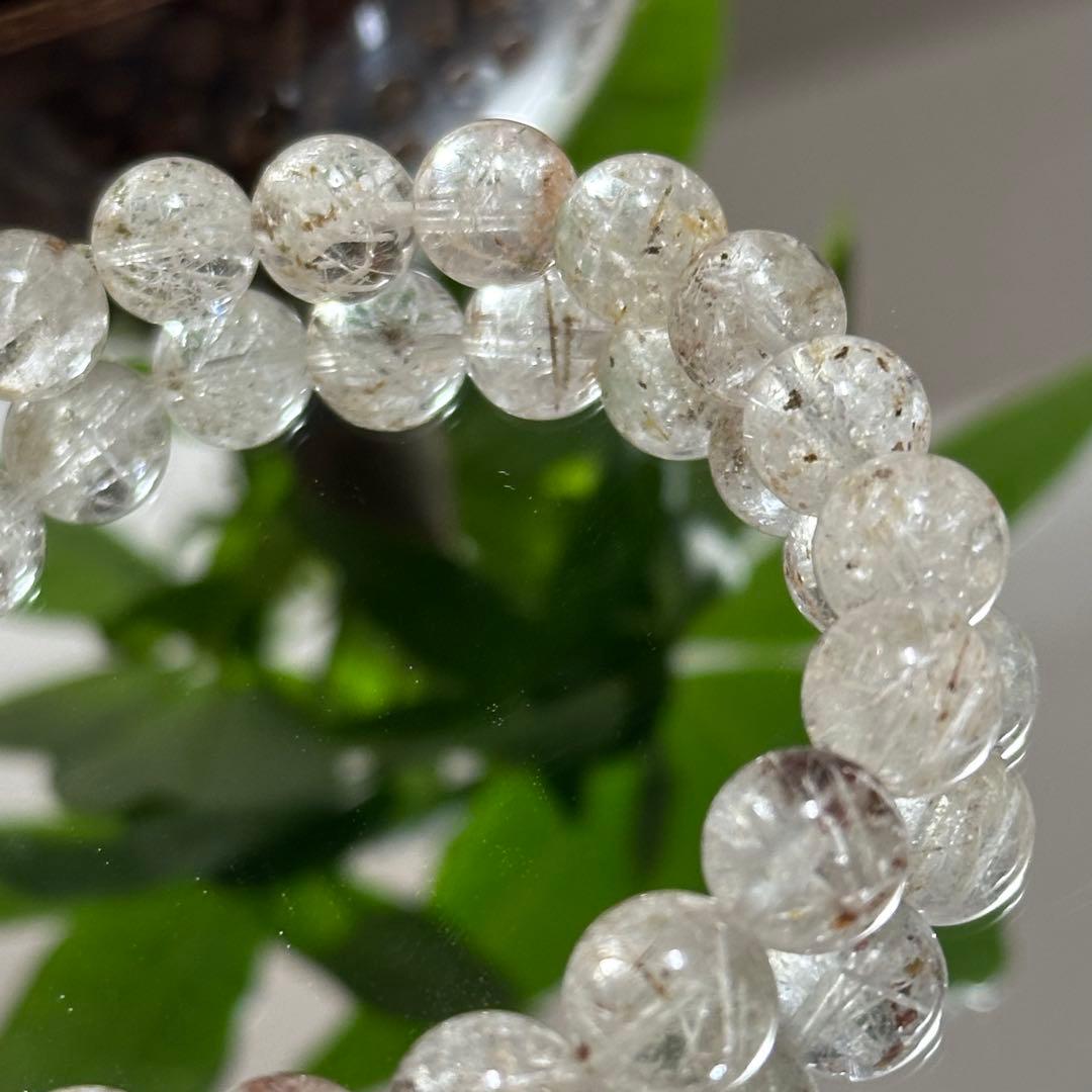 激レア 透明度高 ガーデン ルチルクォーツ 美しい 天然石 金運 財運 庭園水晶