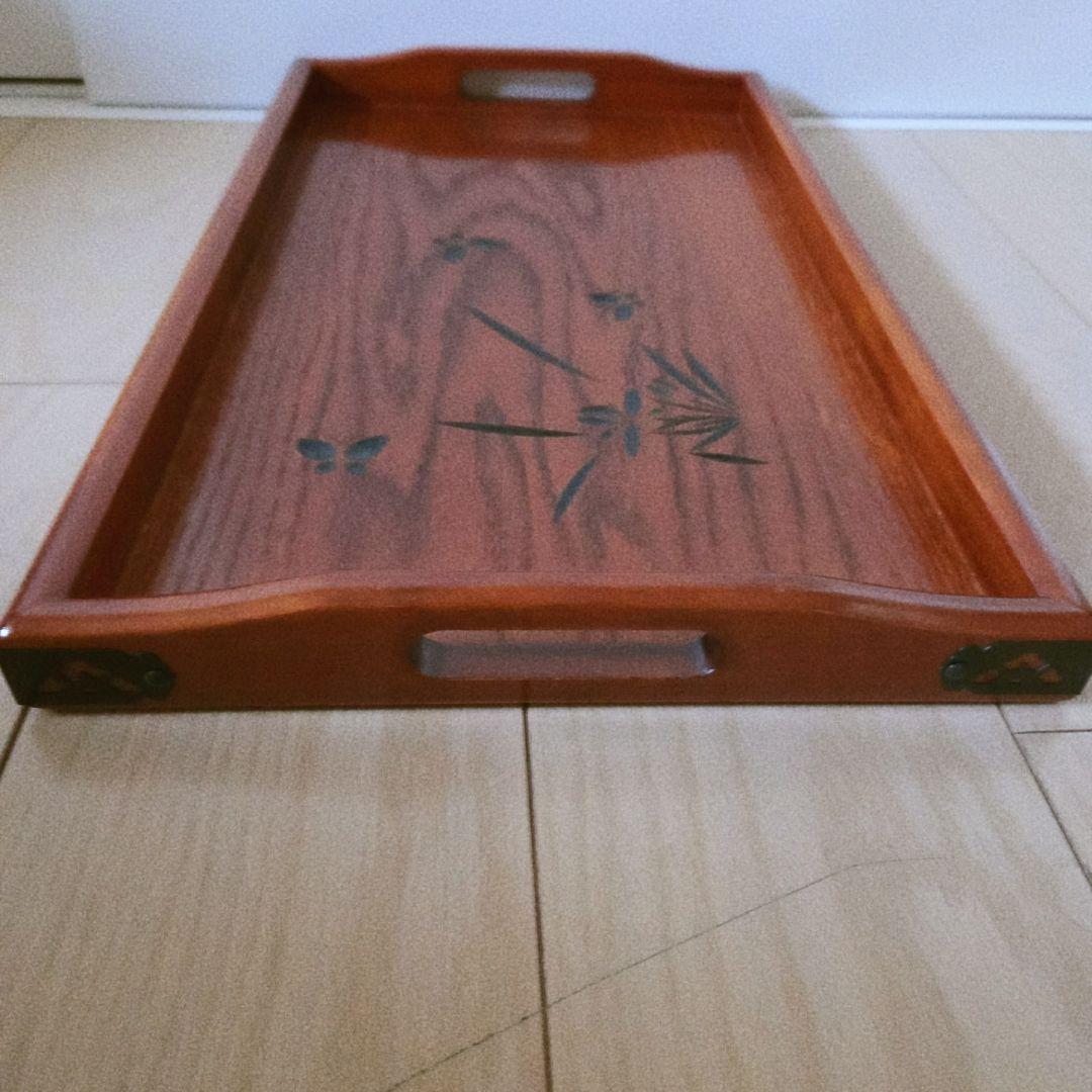 木製トレーと小皿セット