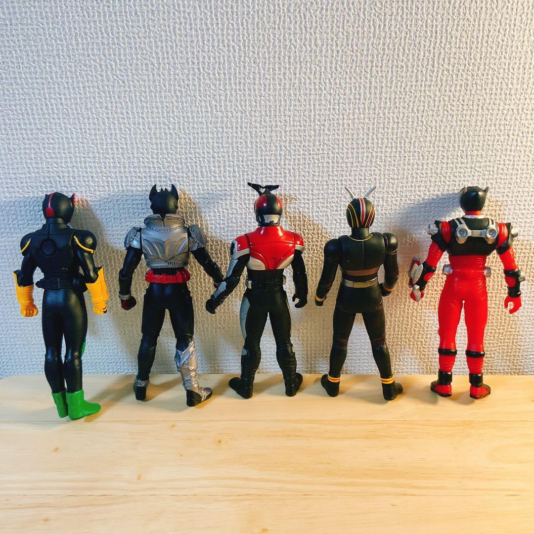 中古レアソフビ38体（仮面ライダーシリーズ36体・戦隊シリーズ2体）のまとめ売り