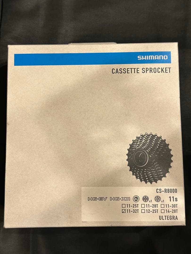 シマノ CS-R8000 ULTEGRA スプロケット 11-32T