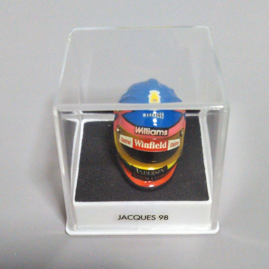JFC F1 ヘルメット ジャック・ビルヌーブ 1998 1/12