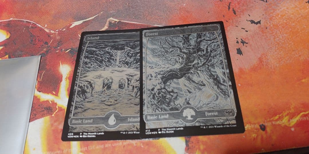 MTG銀幕プロモ　森&島