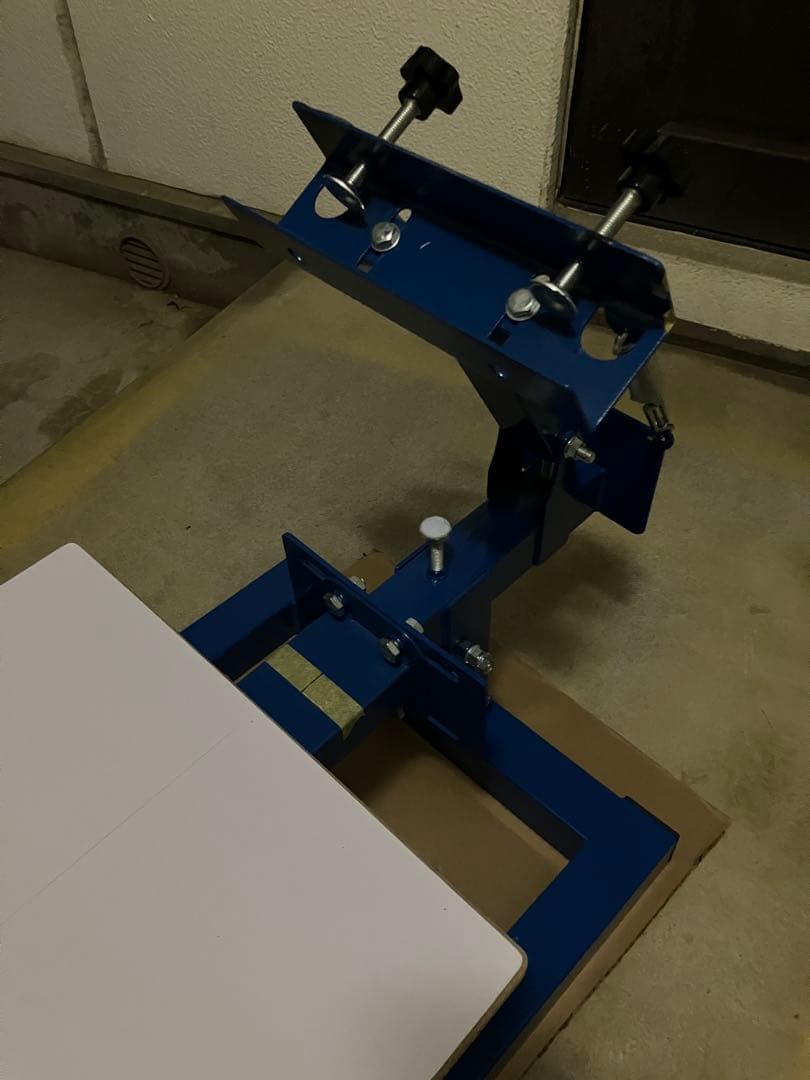 シルクスクリーン印刷台 印刷機Tシャツプリンター プリント台 調整機能付き