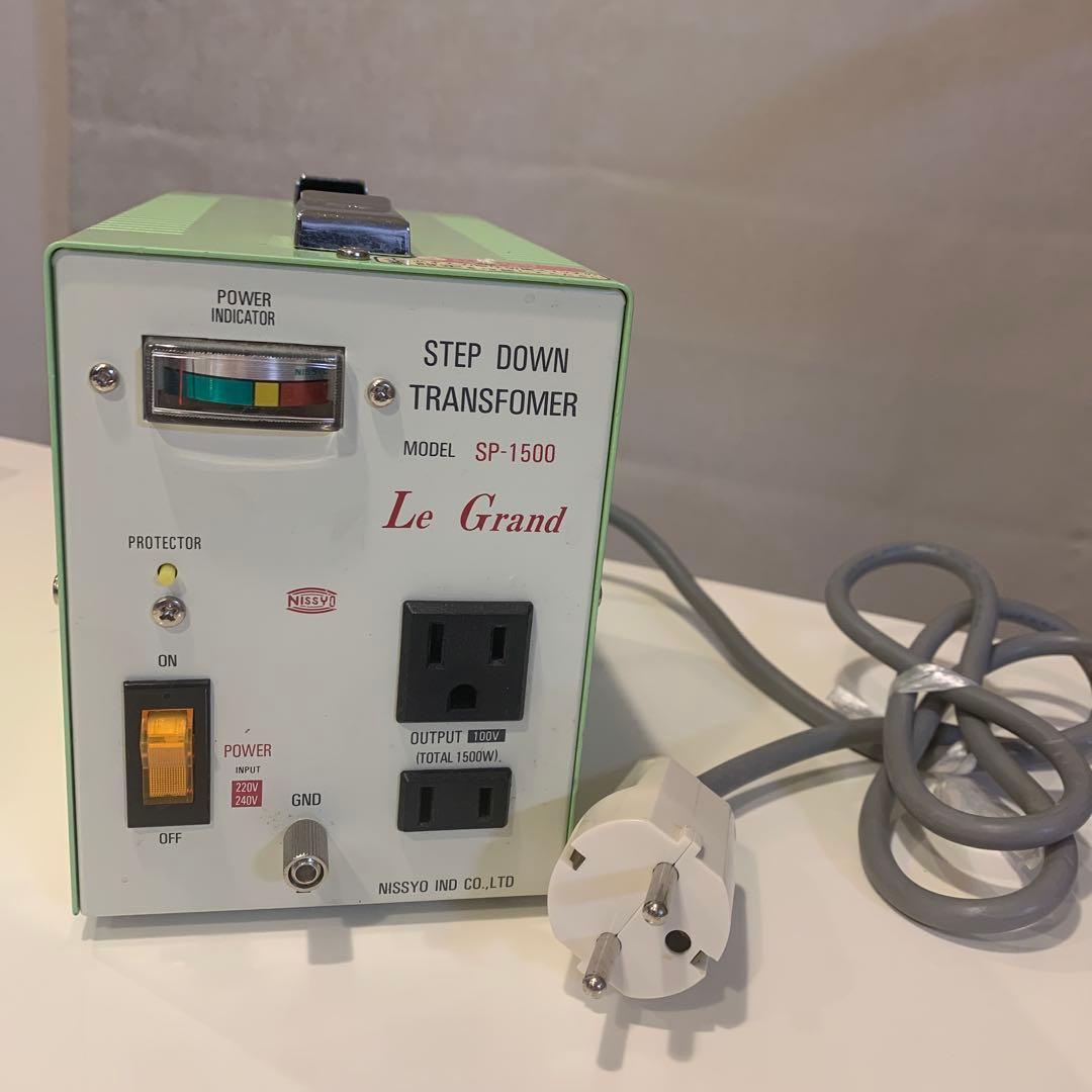 日章工業/変圧器　ダウントランス　1500W SP-1500