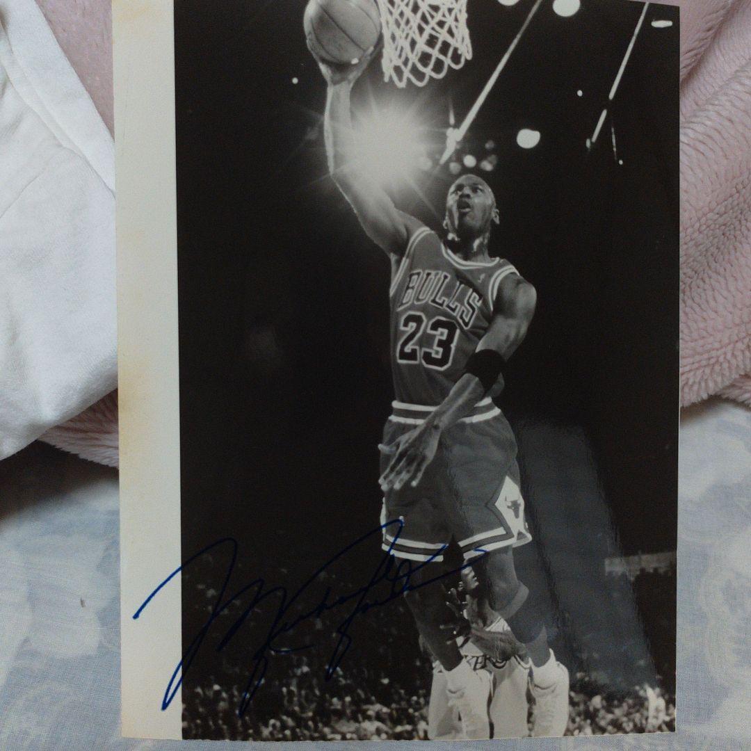 Michael Jordan サイン入り写真 23
