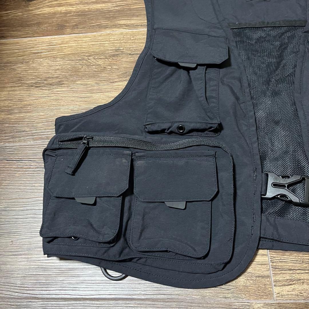 ダイワ DV-3423 フィッシングベスト ブラック S