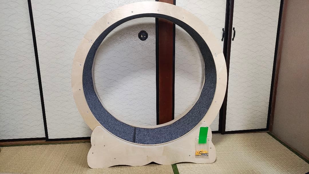 ケダルマ様用　キャットホイール　ペット用運動器具　木製