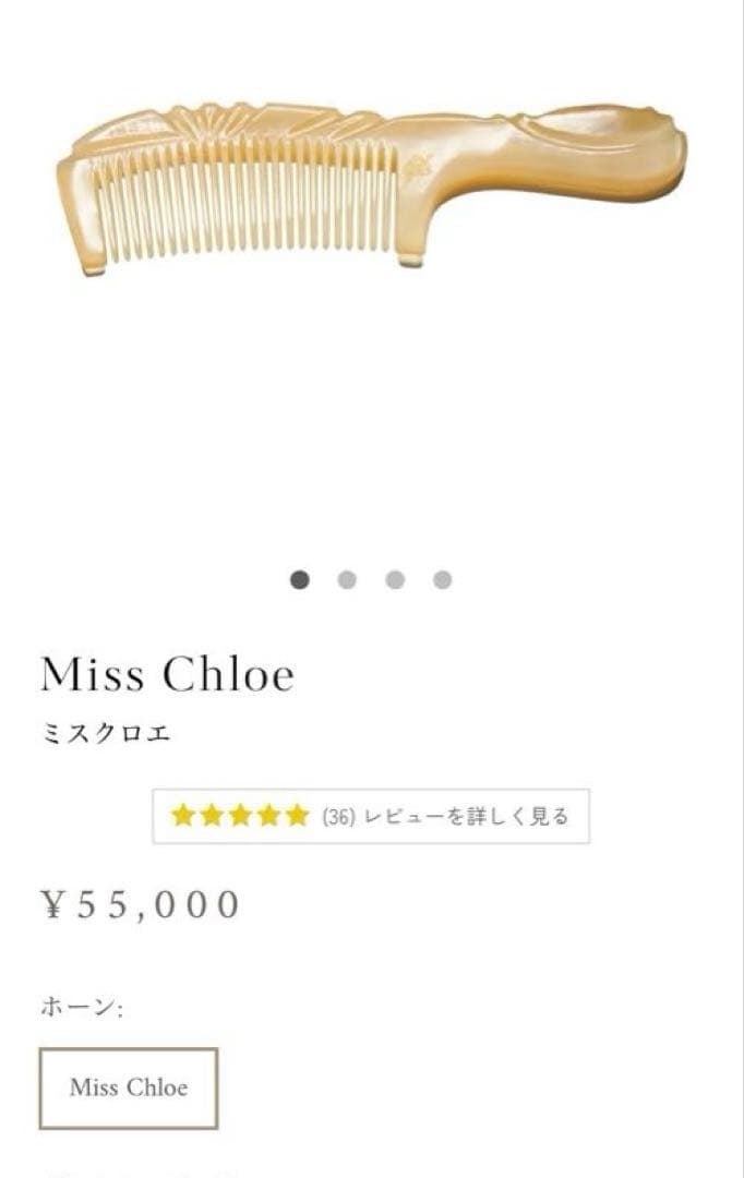 ✨週末限定価格✨ステファニーコーム　ミスクロエ