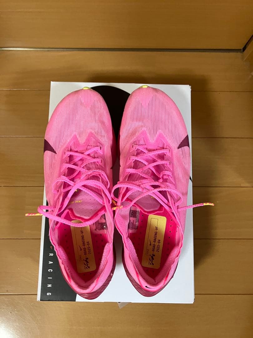 Nike ヴェイパーフライ4 ピンク27.5(ウィメンズ)