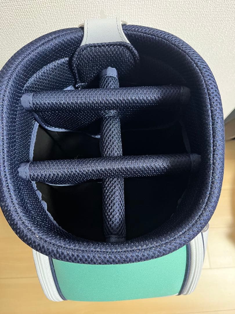 LE COQ SPORTIF ルコック　キャディバッグ ホワイト・ミント