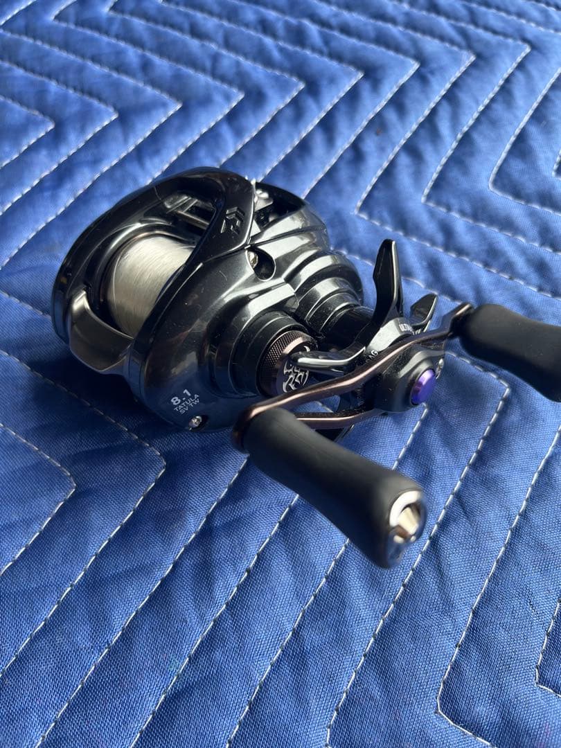 バス釣りタックル　ダイワブラックレーベル　タトゥーラセット