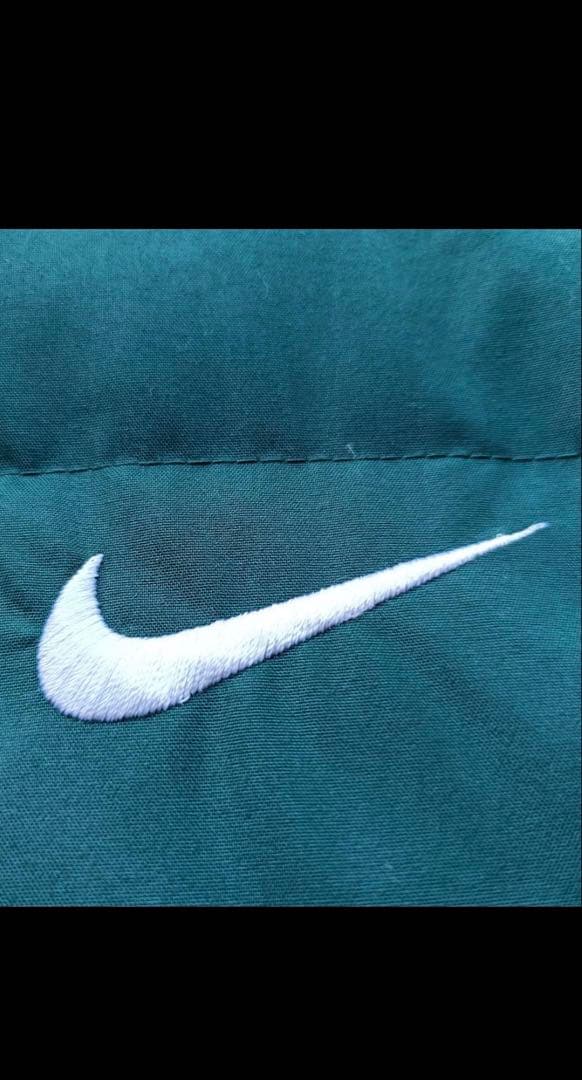 NIKE ダウンジャケット 緑 ビッグシルエット グリーン