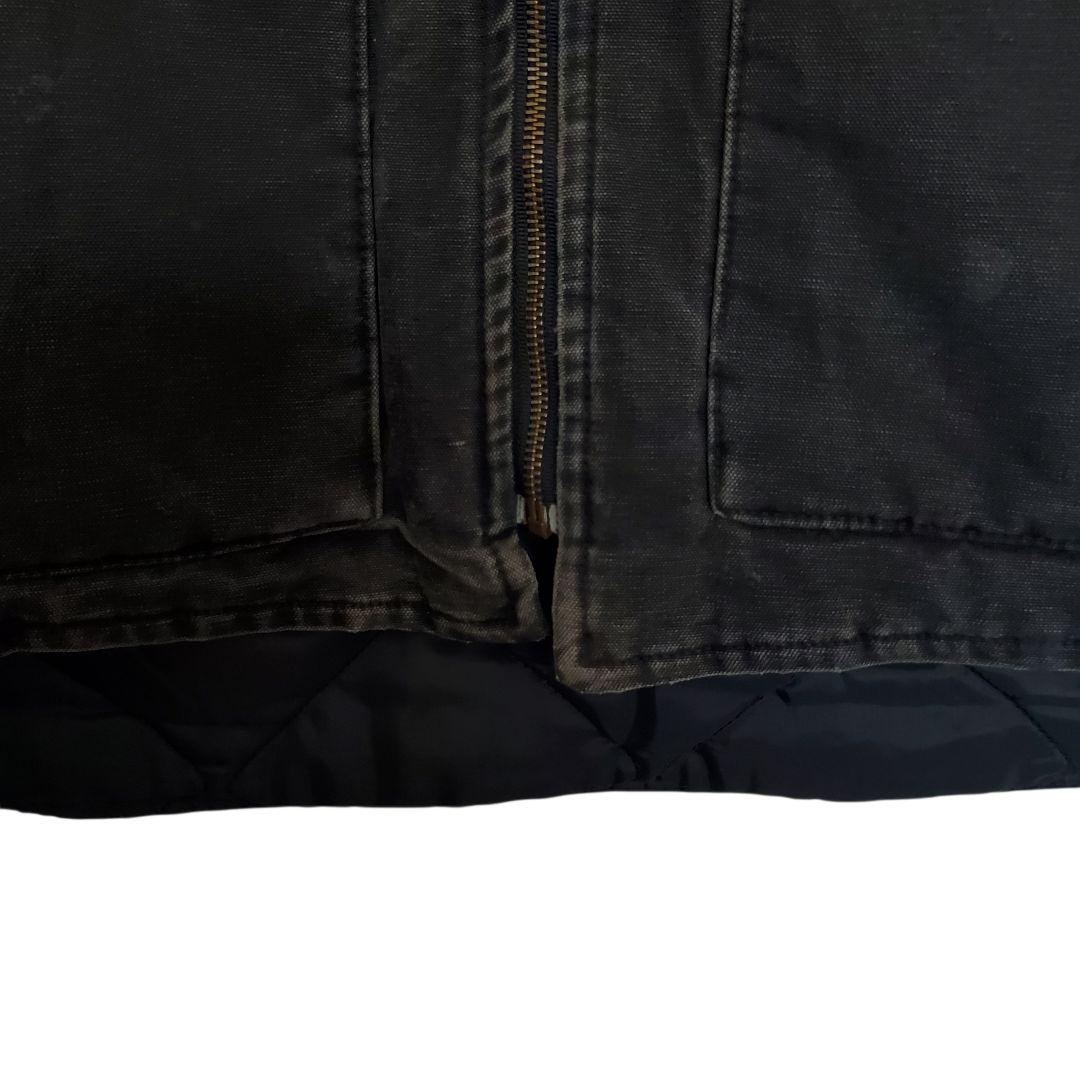 7*9様 Carhartt ダックベスト ブラック XL 腰ゴム