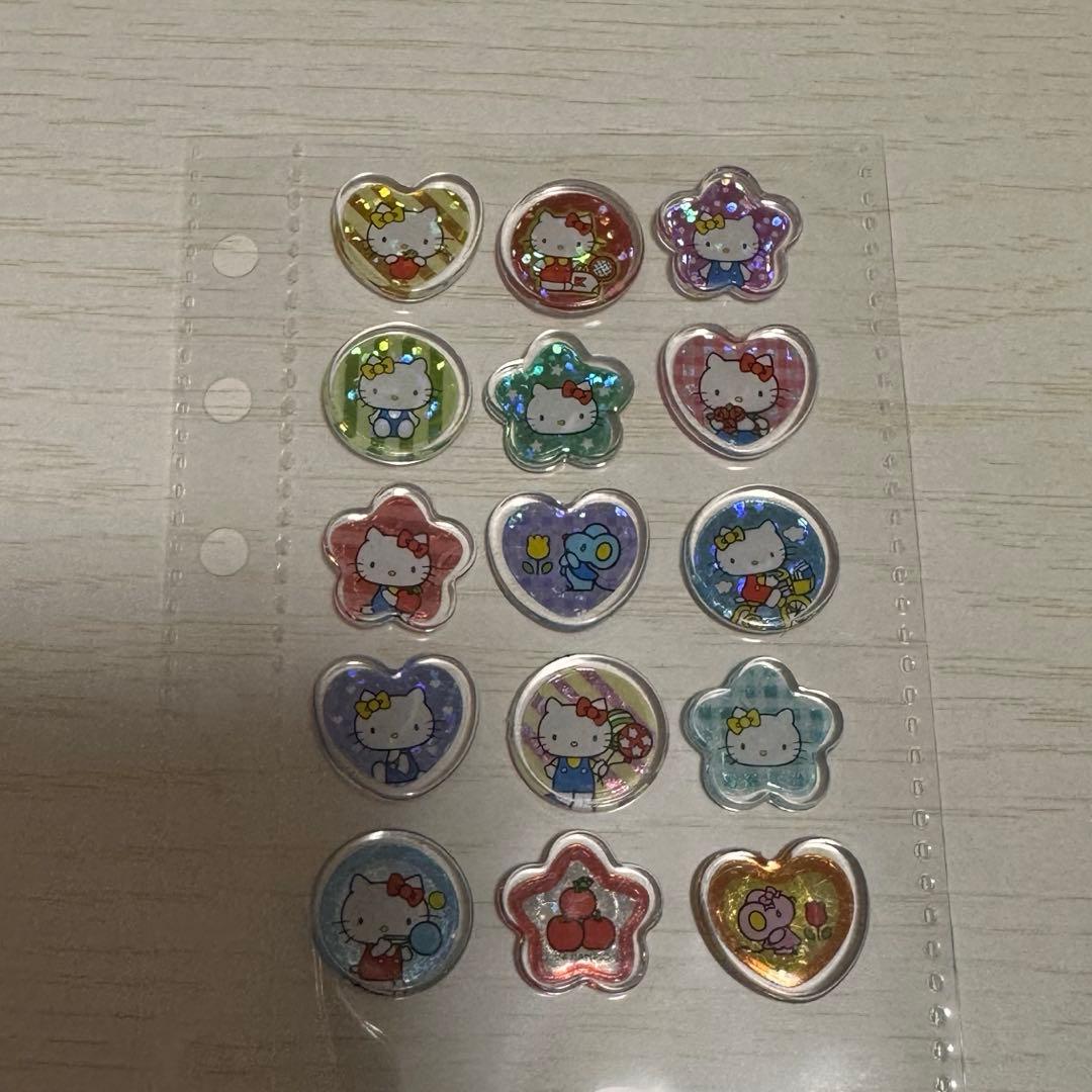 ボンボンドロップシール　たまごっち　ちいかわ　しずくちゃん　サンリオ　平成