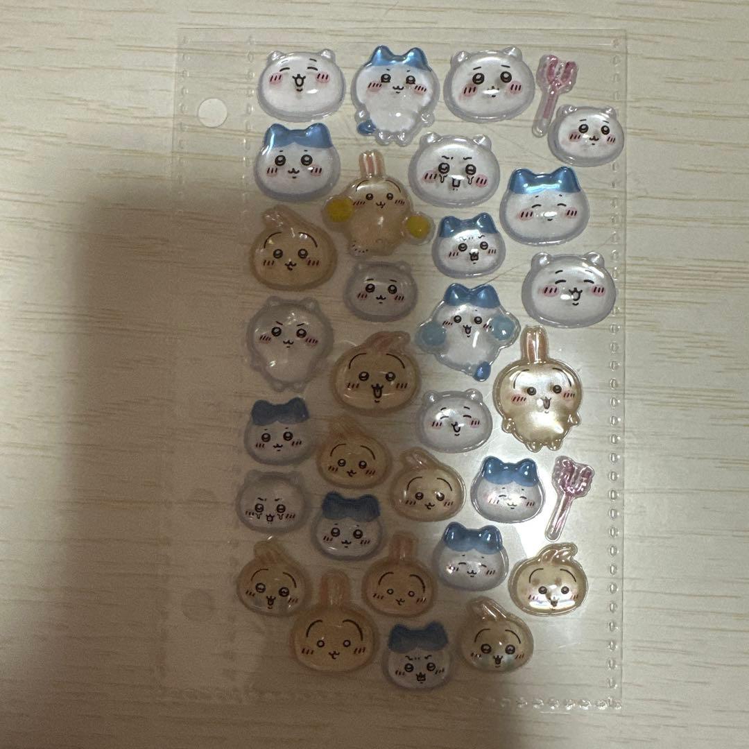 ボンボンドロップシール　たまごっち　ちいかわ　しずくちゃん　サンリオ　平成