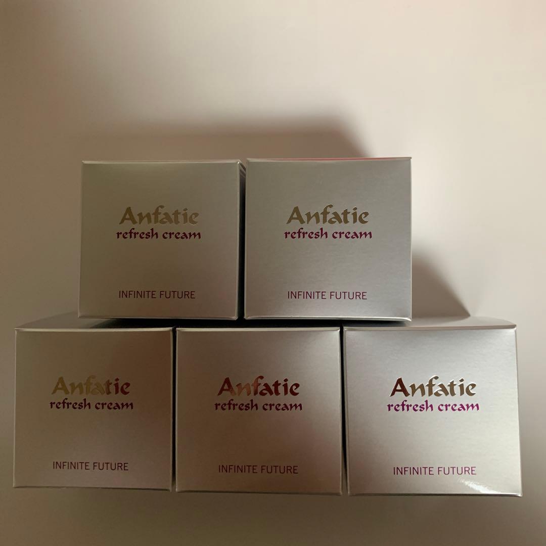 アンファティ　リフレッシュクリームIF 5個モイスチャーと資料含まず