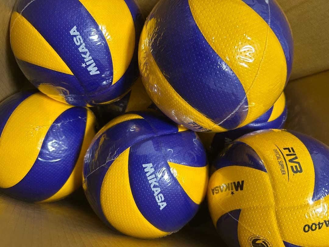 Mikasa MVA400 バレーボール 8個セット