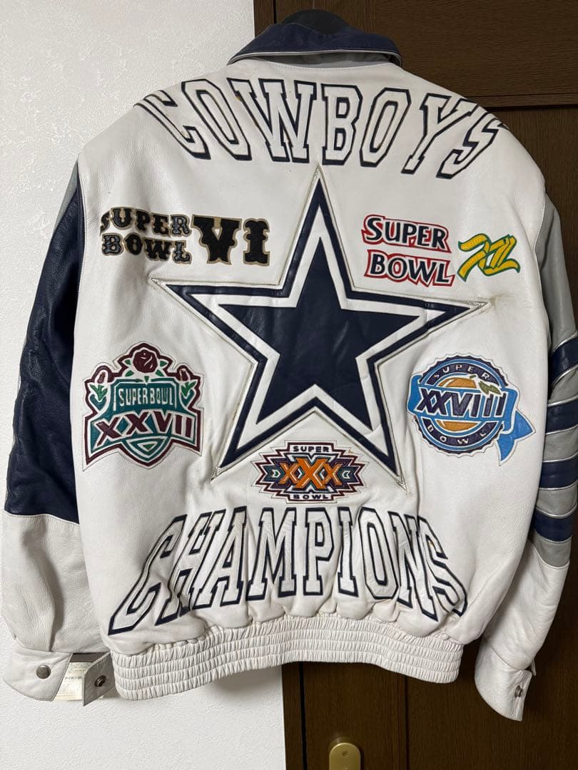 ダラスカウボーイズ　レザージャケット