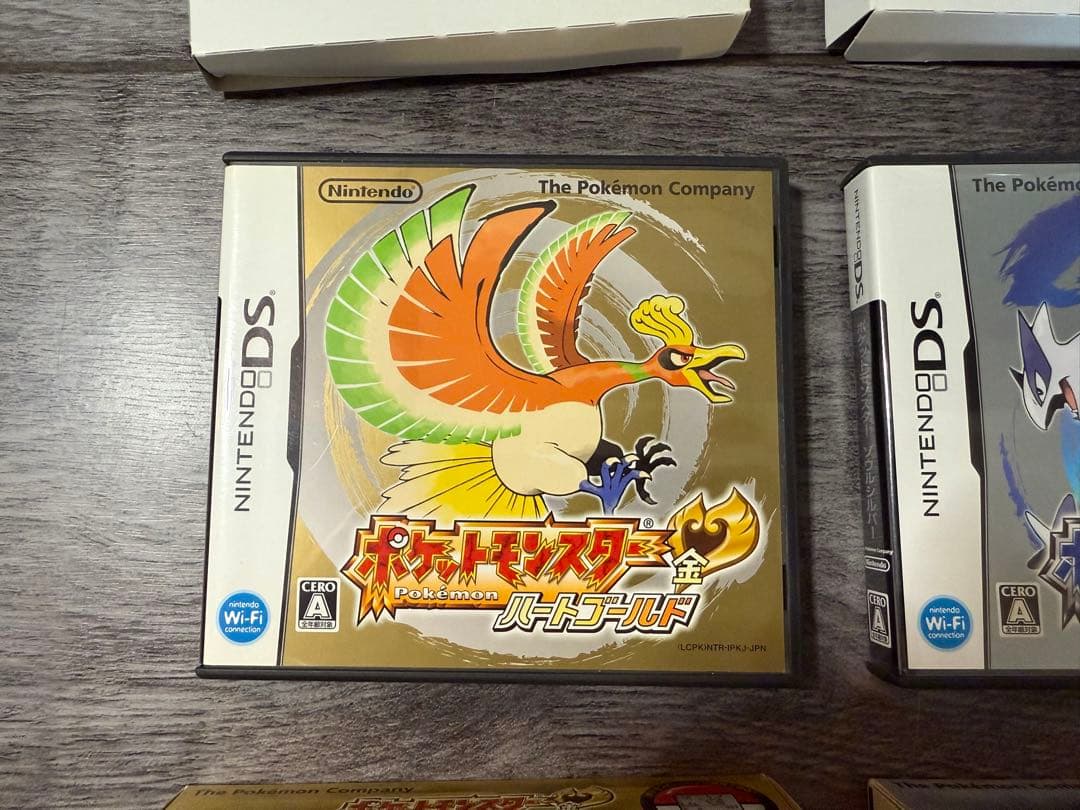 DS ポケットモンスター ハートゴールド & ソウルシルバー ポケウォーカー有り
