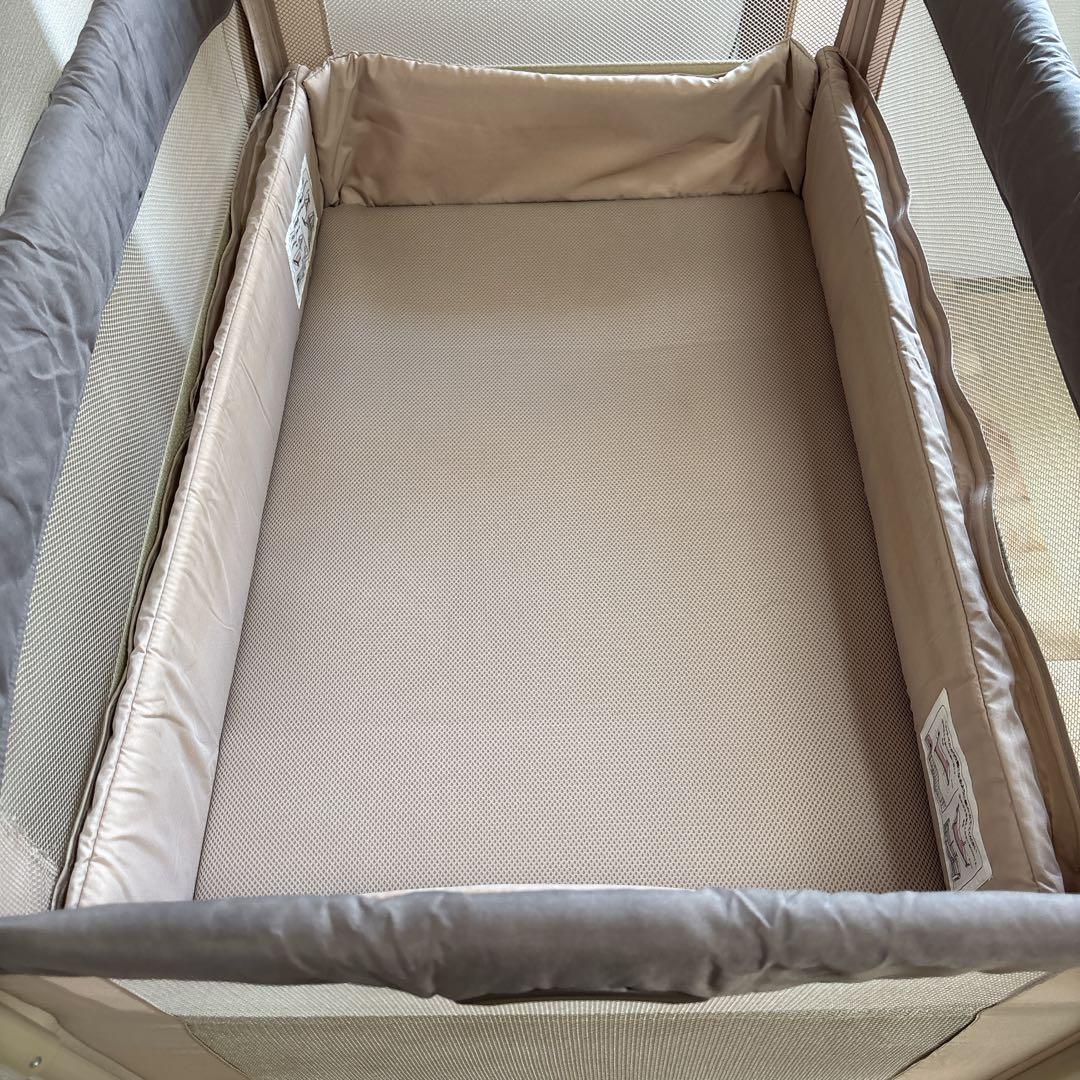 アップリカ ココネルエアー ココア BR 66047 ベビーベッド 新生児OK