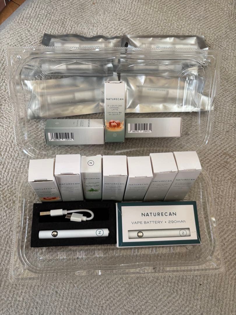 NATURECAN VAPEフレーバーオイルand etcセット